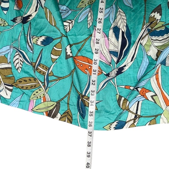 NIC+ZOE Rivera Botanical Shirtdress In Green Multi - XXL - Picture 13 of 14